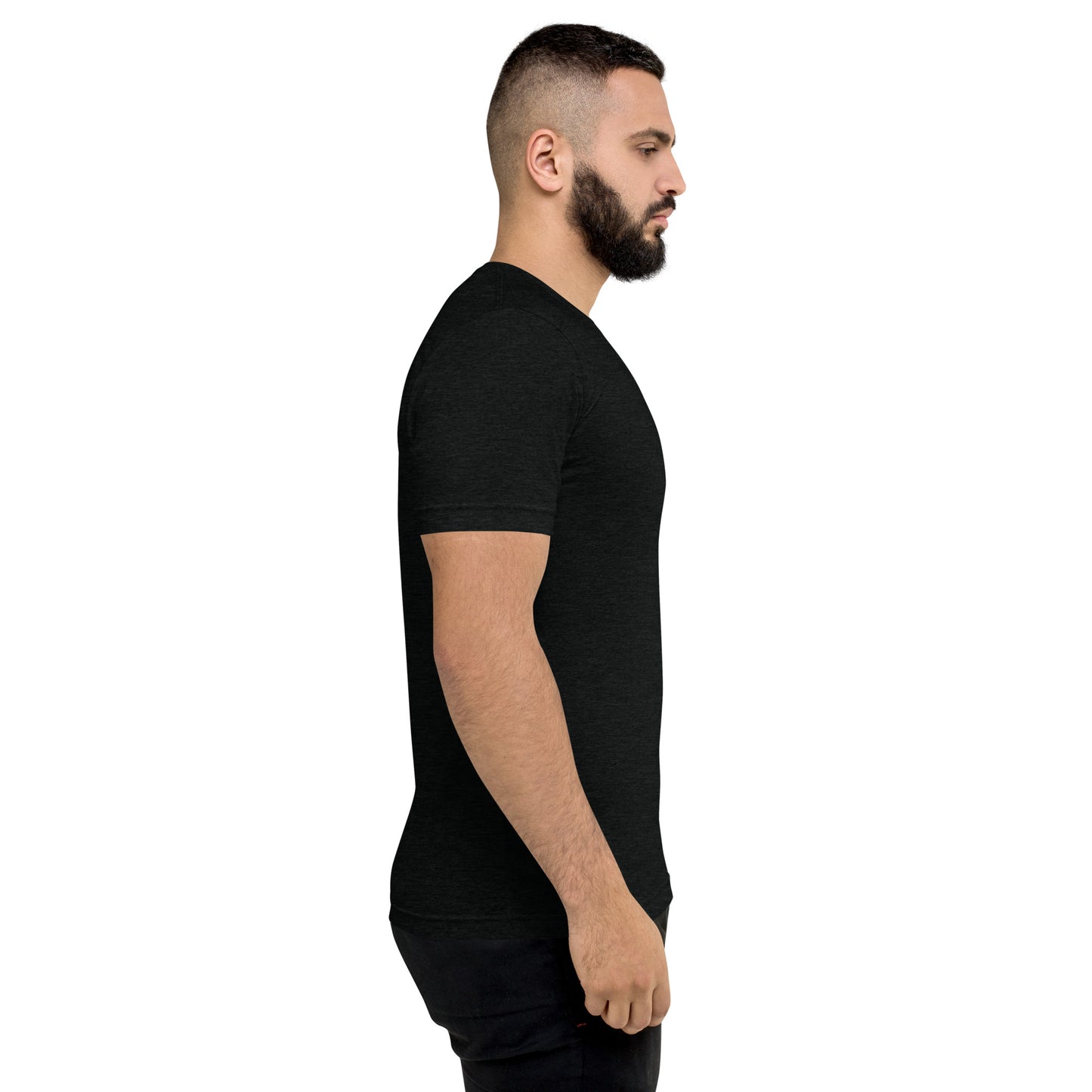 Unisex Athleisure T-Shirt | Qilo Print | Black + White