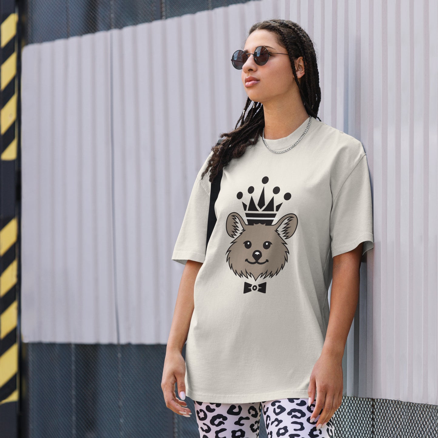 Unisex Quokka | Oversized Faded T-Shirt