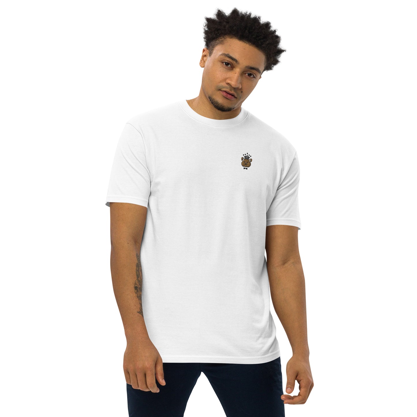 Men’s Premium Heavyweight T-Shirt | Quokka Embroidered