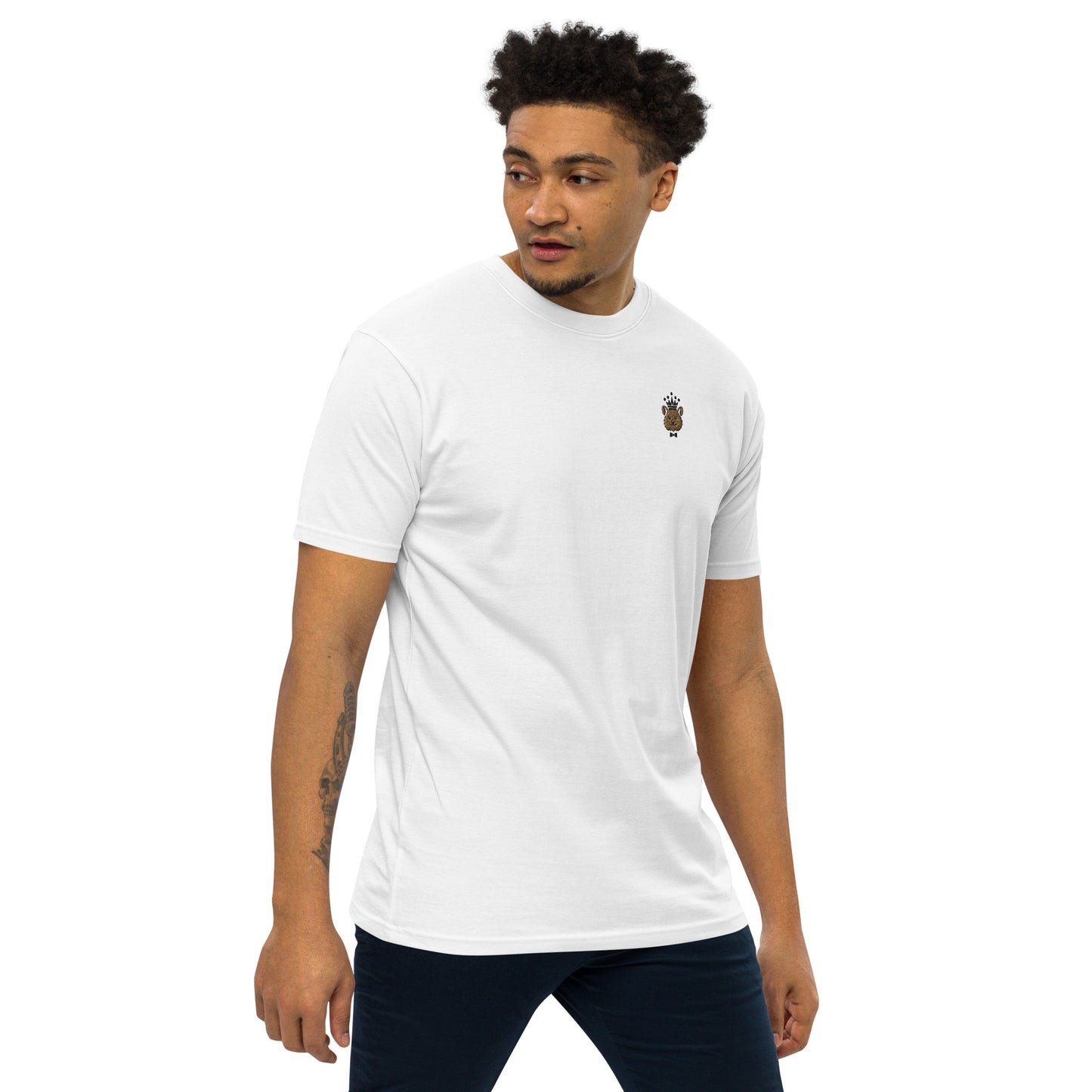 Men’s Premium Heavyweight T-Shirt | Quokka Embroidered