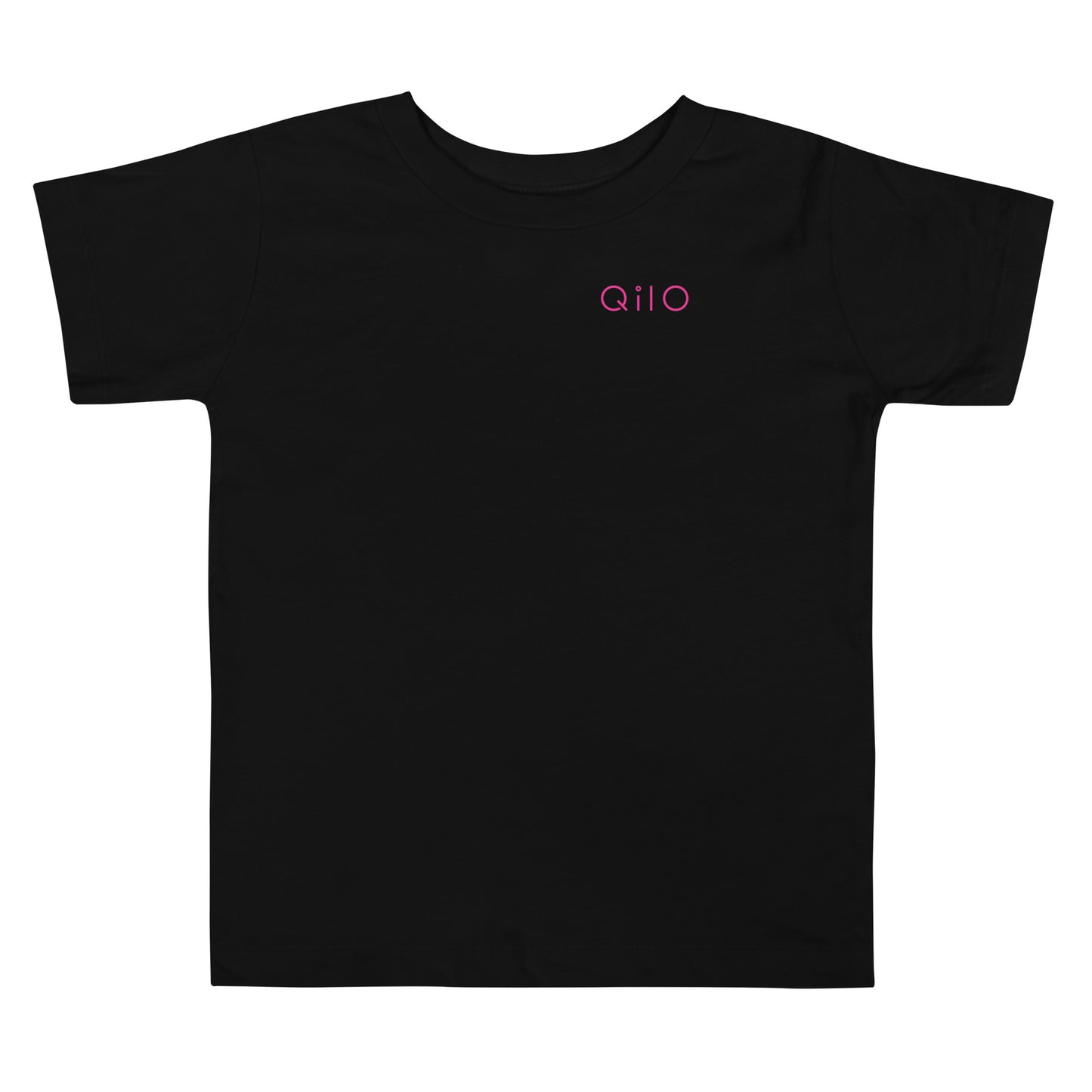 Toddler T-Shirt | Qilo Print | Black + Berry