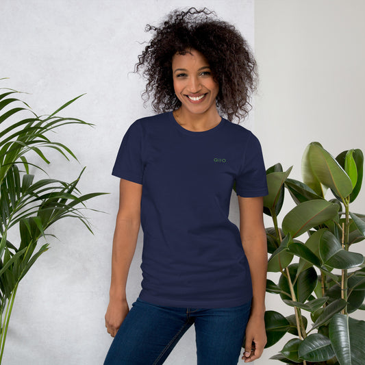 Unisex T-Shirt | Qilo Brand | Navy + Green