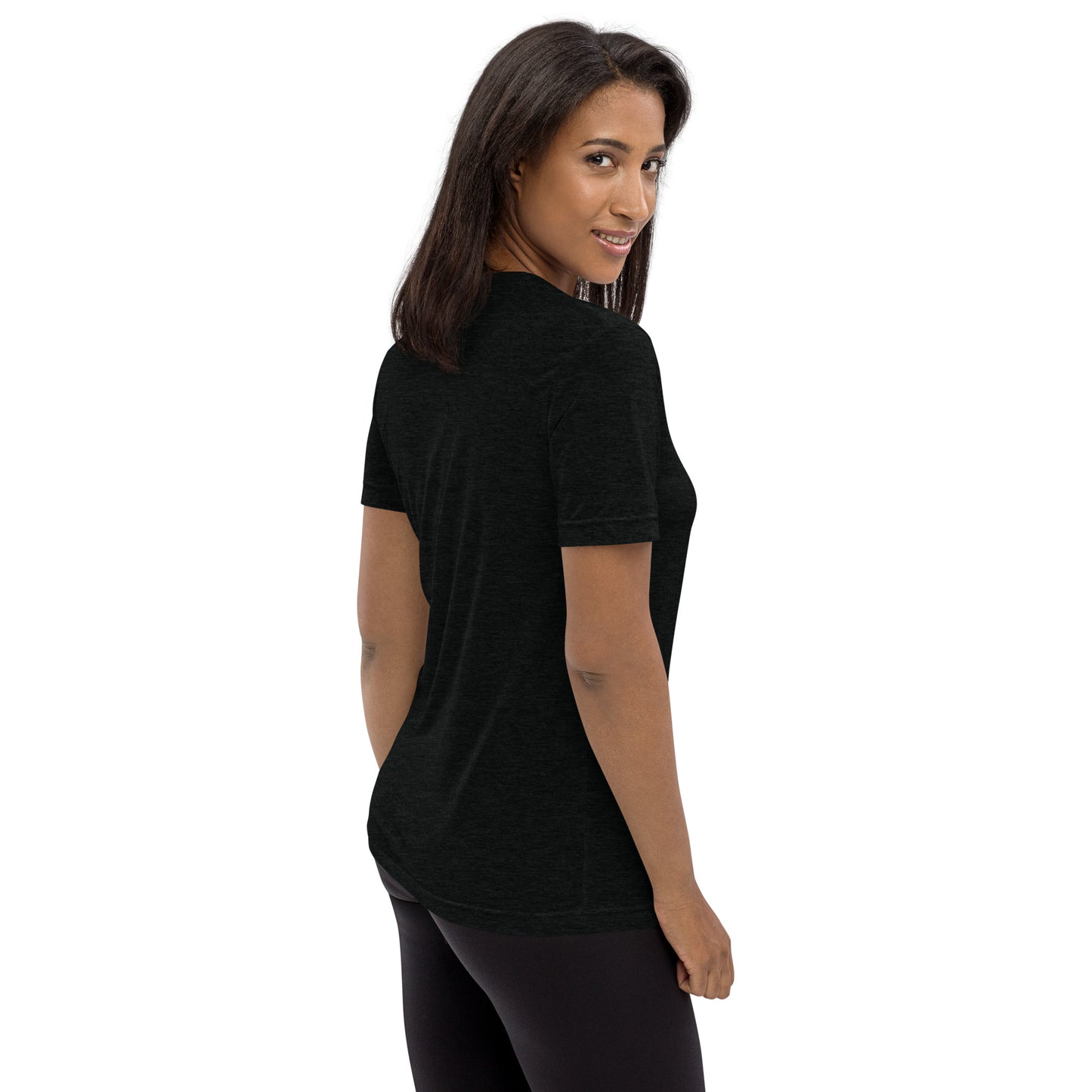 Unisex Athleisure T-Shirt | Qilo Print | Black + Red